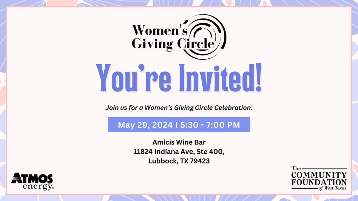 Women's Giving Circle Spring Event