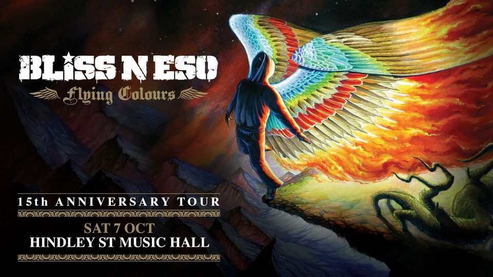 Bliss n Eso at Hindley Street Music Hall, Adelaide (18+)