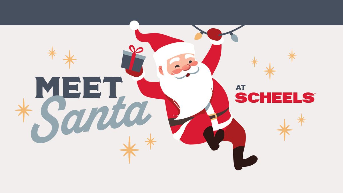 Meet Santa at SCHEELS