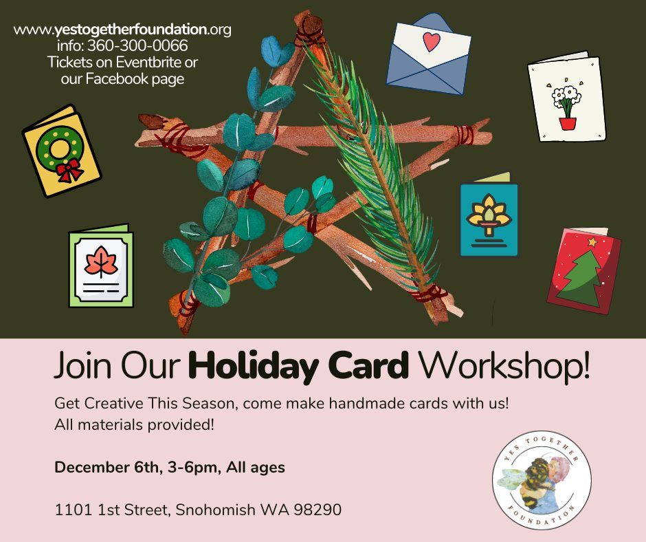 Holiday Card Crafting - All Ages, Materials provided!