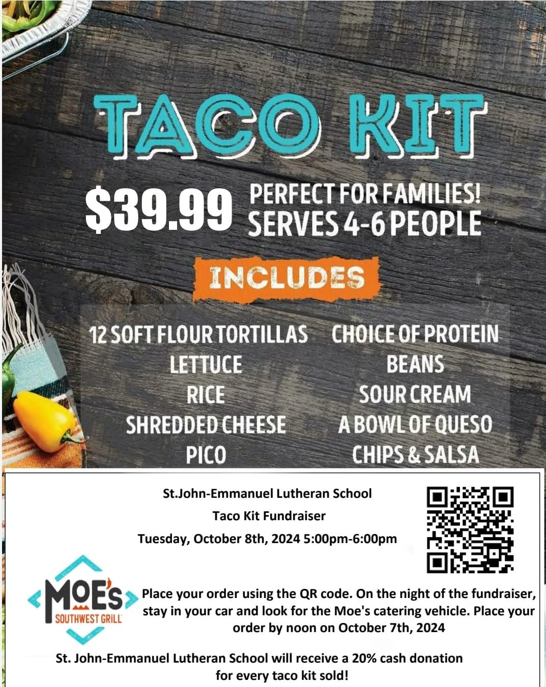 Moe's Southwest Grill Taco Kits