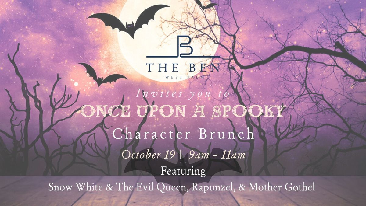 Once Upon A Spooky Character Brunch at The Ben