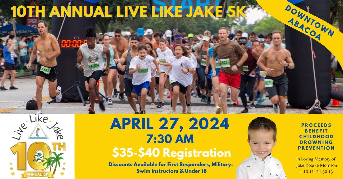 10th Annual Live Like Jake 5K