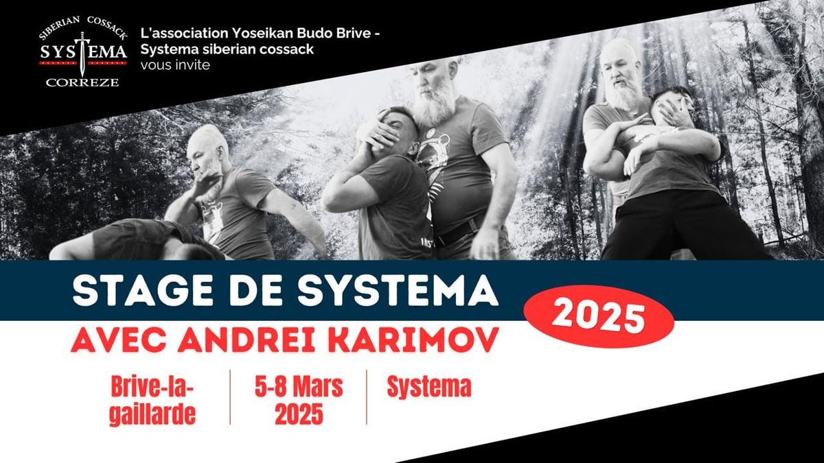 stage de Systema avec Andre\u00ef Karimov