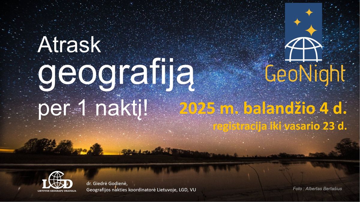 Geografijos naktis 2025