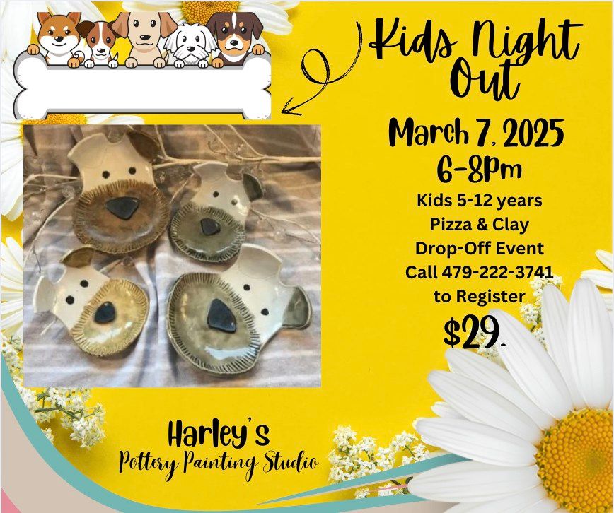 Kids Night Out - Dog Dish Clay Fun!