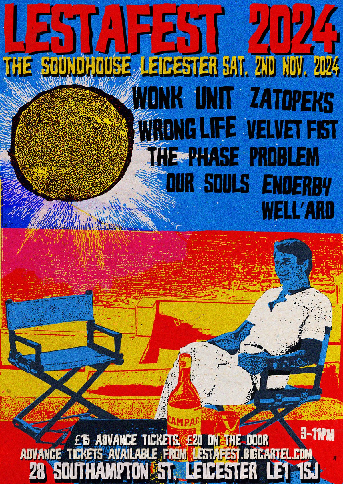 LESTAFEST 2024! with Wonk Unit, Zatopeks, Wrong Life, Velvet Fist, The Phase Problem & more!!! 