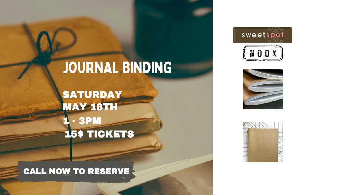 Saturday Crafterdays - Journal Binding