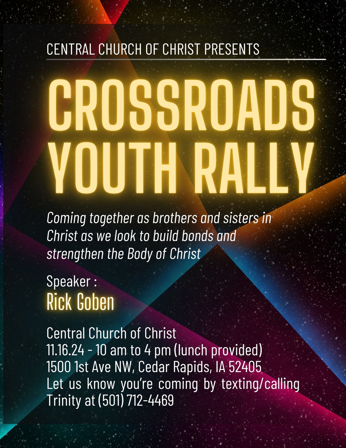 Crossroads Youth Rally