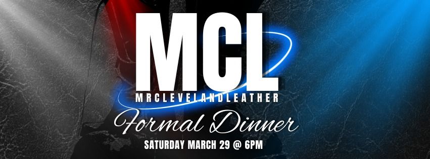 Mr. Cleveland Leather Formal Dinner