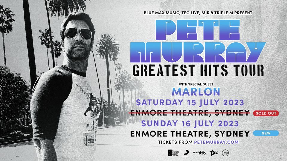 Pete Murray | Greatest Hits Tour - Sydney (SOLD OUT)