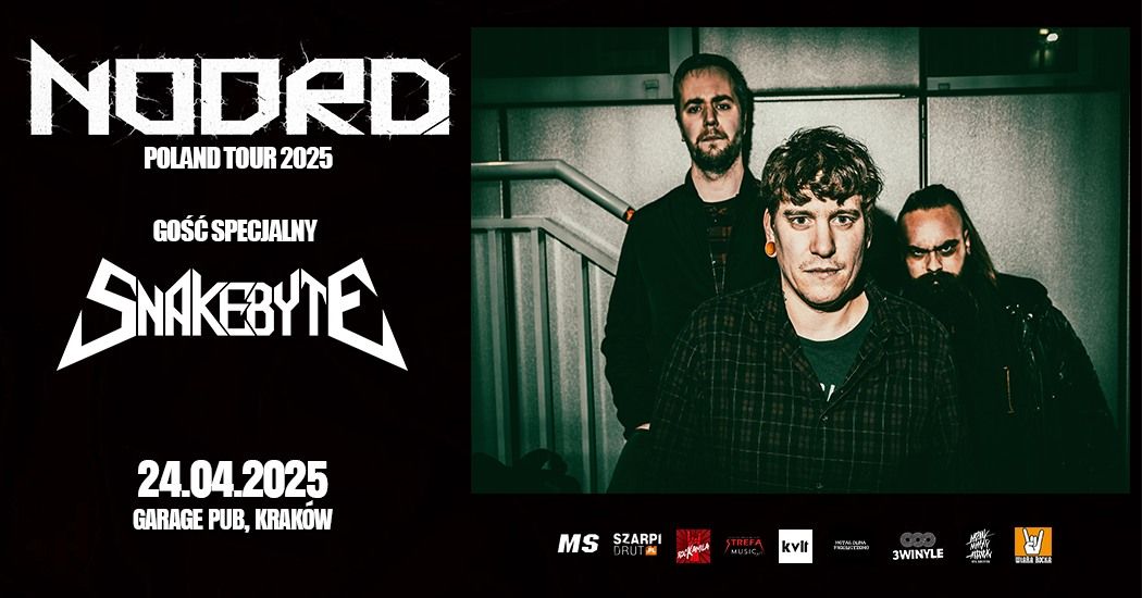 NOORD (metal \/ Belgia) + Snakebyte (PL) I 24.04.2025 Krak\u00f3w