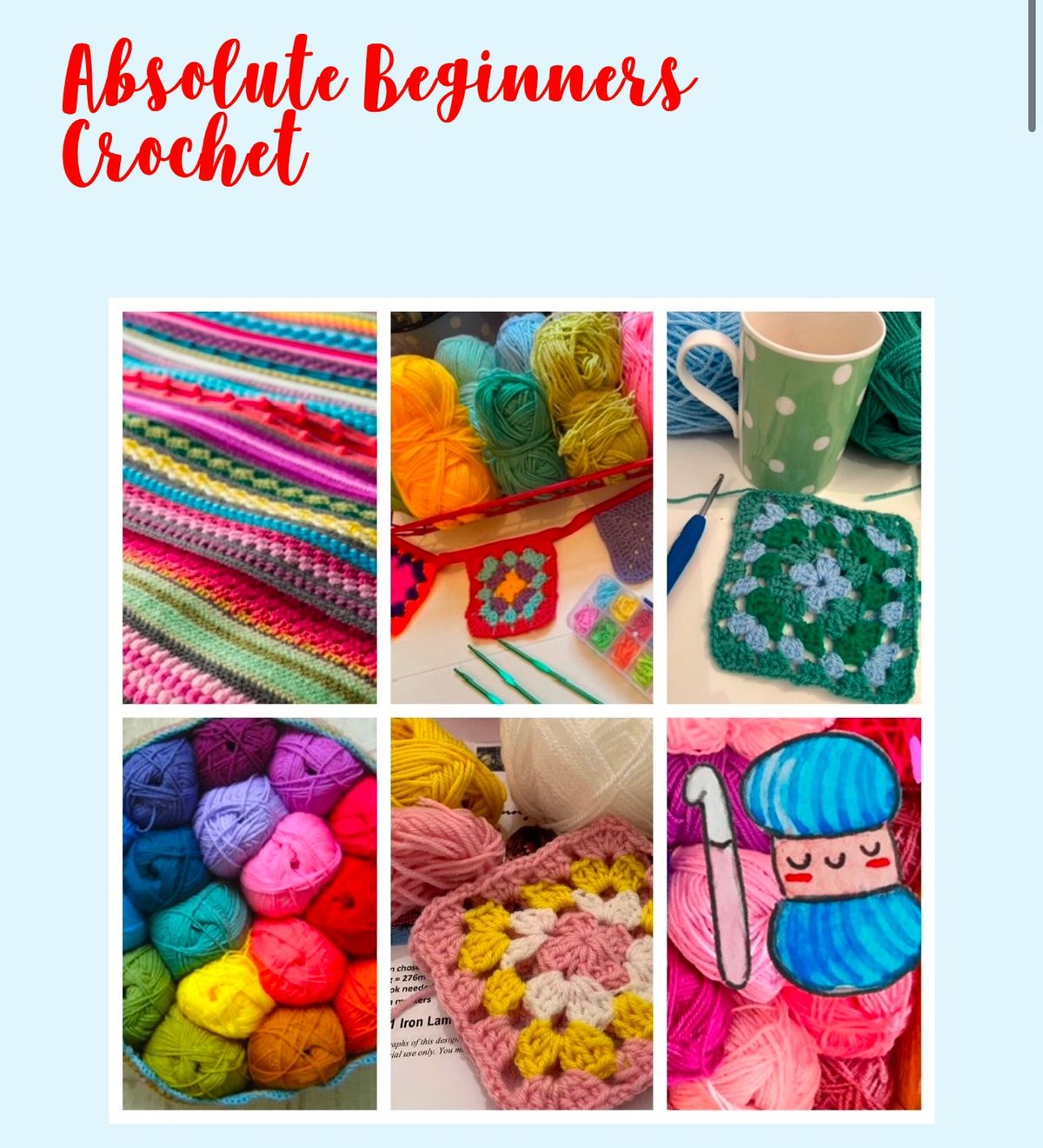 Absolute Beginners Crochet