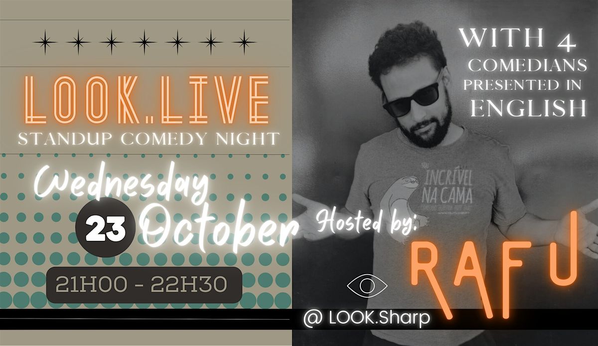 LOOK.Live STANDUP COMEDY Night @ LOOK.Sharp