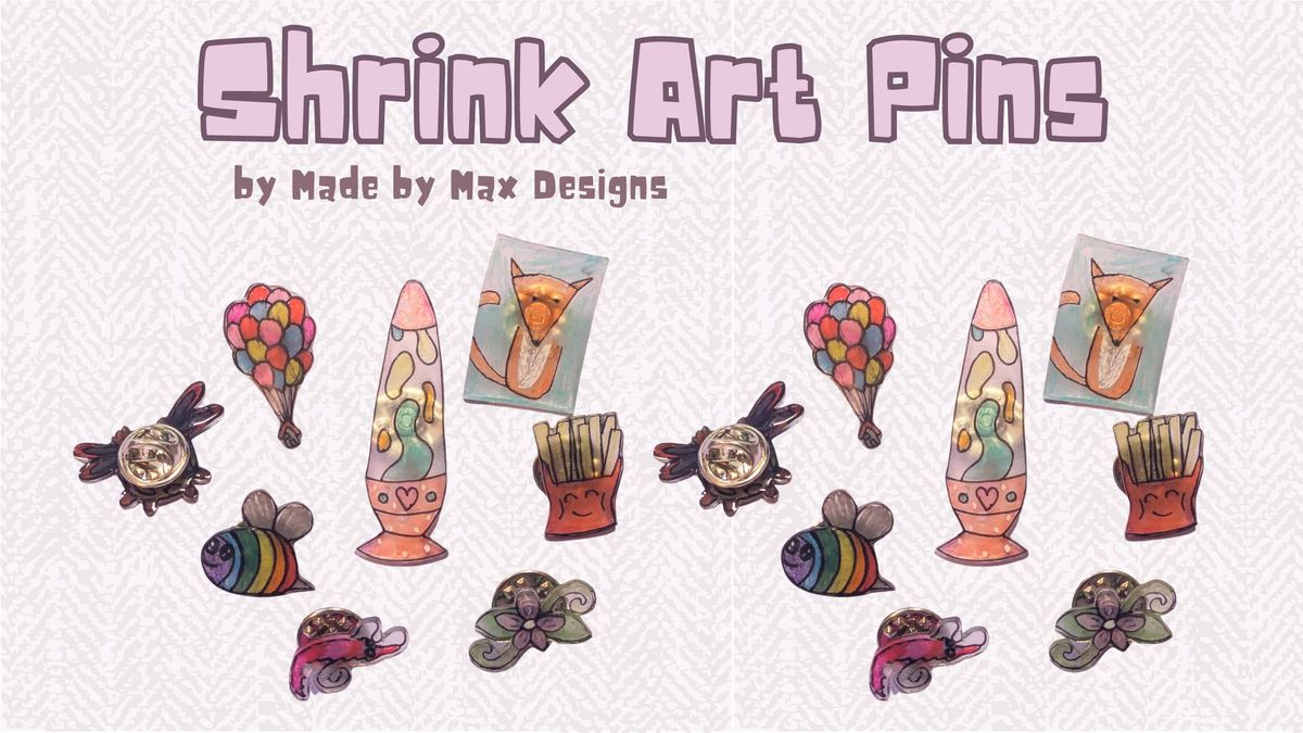 Shrink Art Pin Workshop