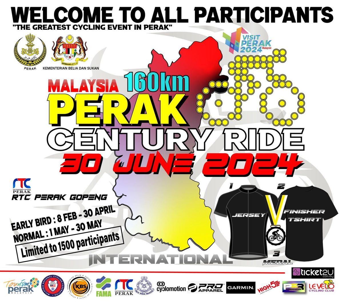 Perak International Century Ride 2024