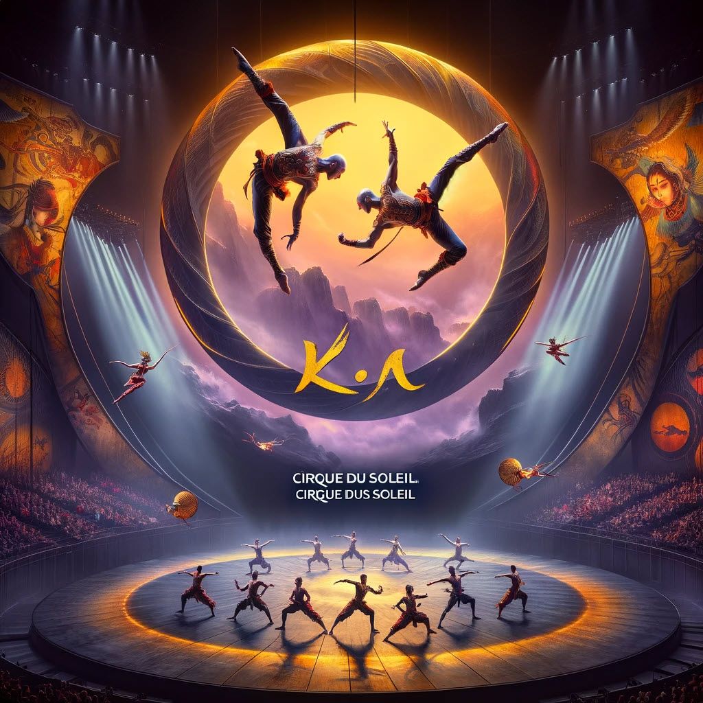 Cirque du Soleil KA at KA Theatre at MGM Grand Hotel and Casino