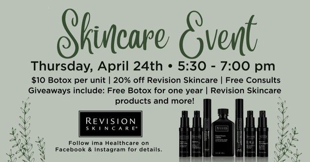 ima Healthcare Skincare Event