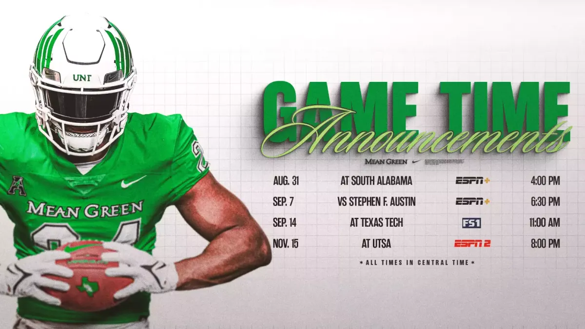 Parking South Florida Bulls at North Texas Mean Green Football