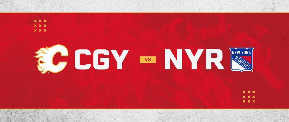 Parking Calgary Flames at New York Rangers