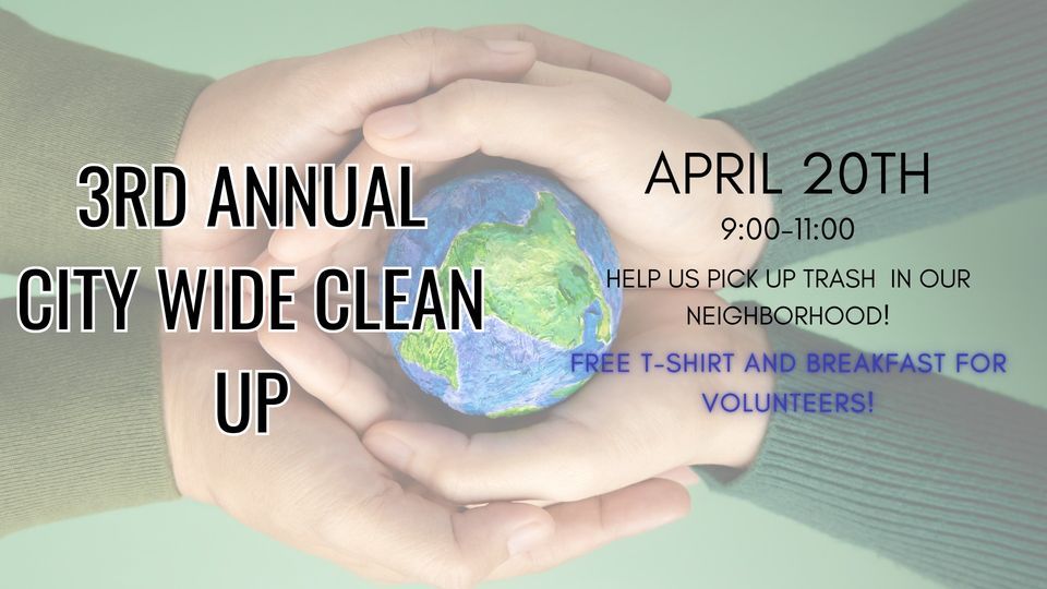 3rd Annual City Wide Clean Up