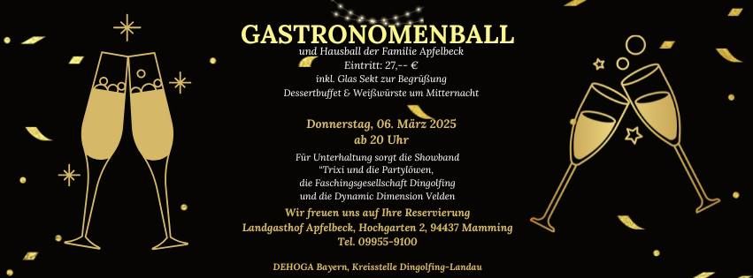 Gastronomen - und Hausball der Fam. Apfelbeck