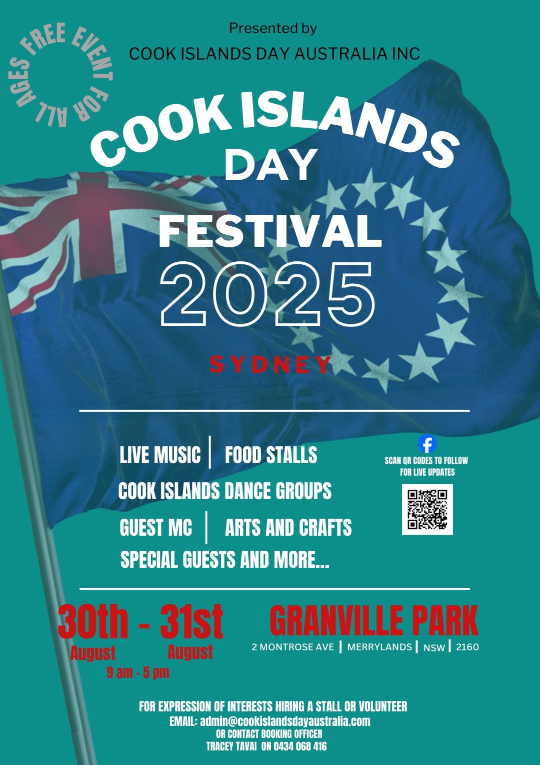 COOK ISLANDS DAY FESTIVAL 2025