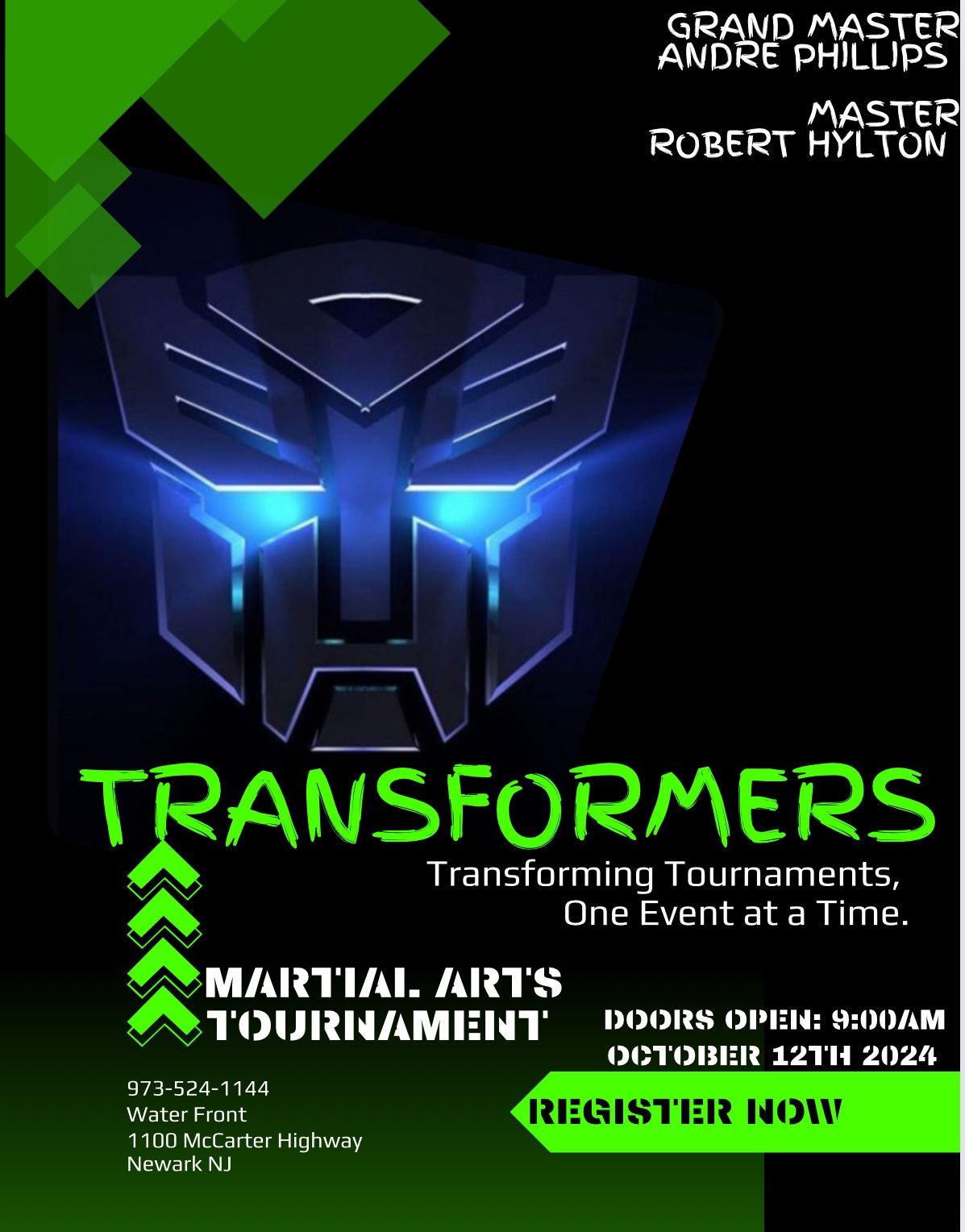 TRANSFORMERS MARTIAL ARTS TOURNAMENT 