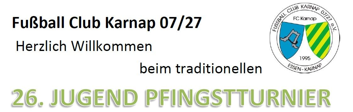 26. Jugend-Pfingstturnier 2024 Opening