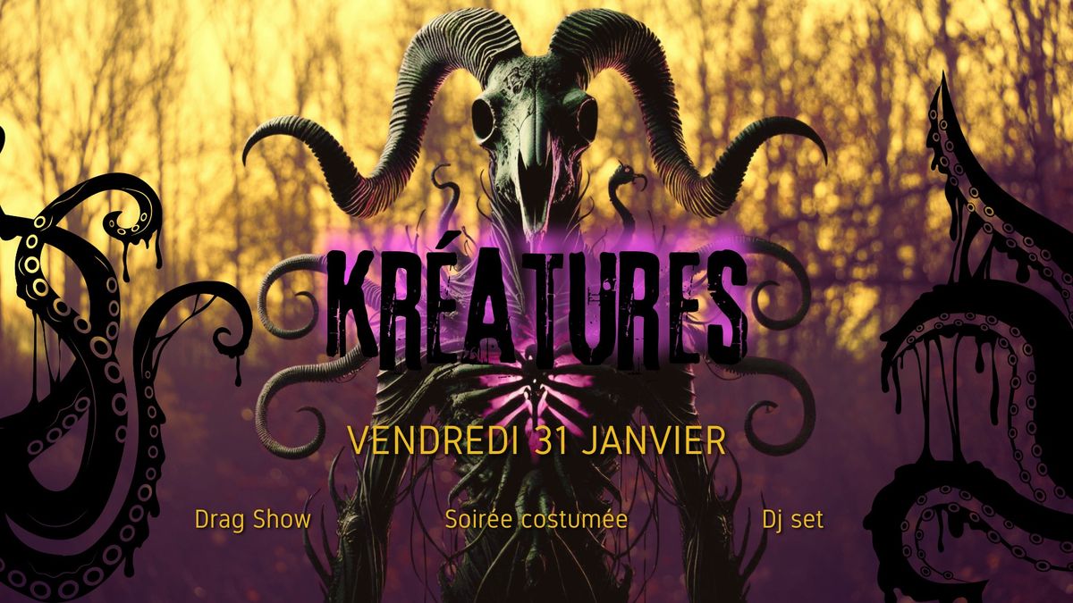 PAS'LOWEEN #5 - KREATURES - Soir\u00e9e costum\u00e9e