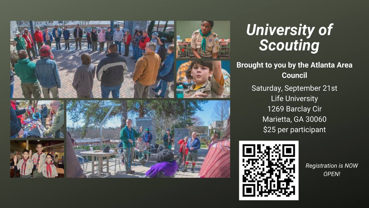 University of Scouting (hosted by the Atlanta Area Council)