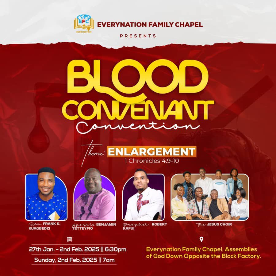 BLOOD COVENANT CONVENTION