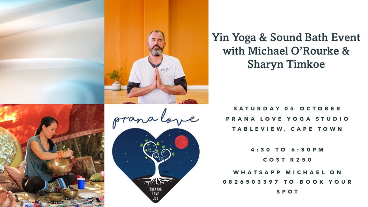 Yin Yoga & Sound Bath Event