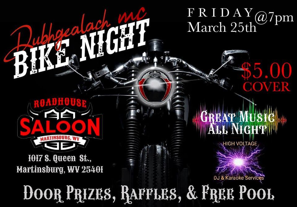 Dubhgealach MC bike night
