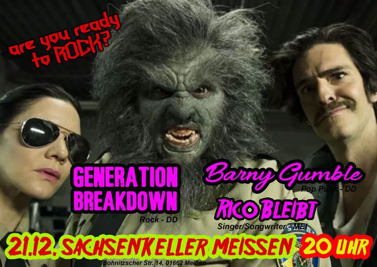 Generation Breakdown + Barney Gumble + Rico Bleibt