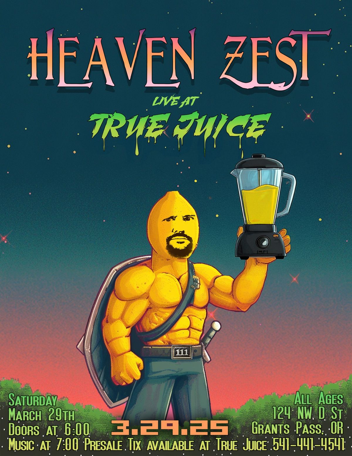 Heaven Zest live @ True Juice in Grants Pass OR