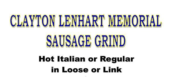 Clayton Lenhart Memorial Sausage Grind