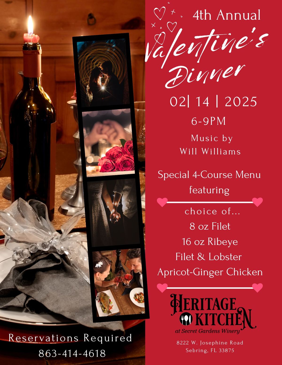 4th Annual Valentine's Dinner