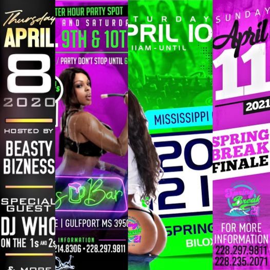 2021 Black Spring Break Schedule of Events