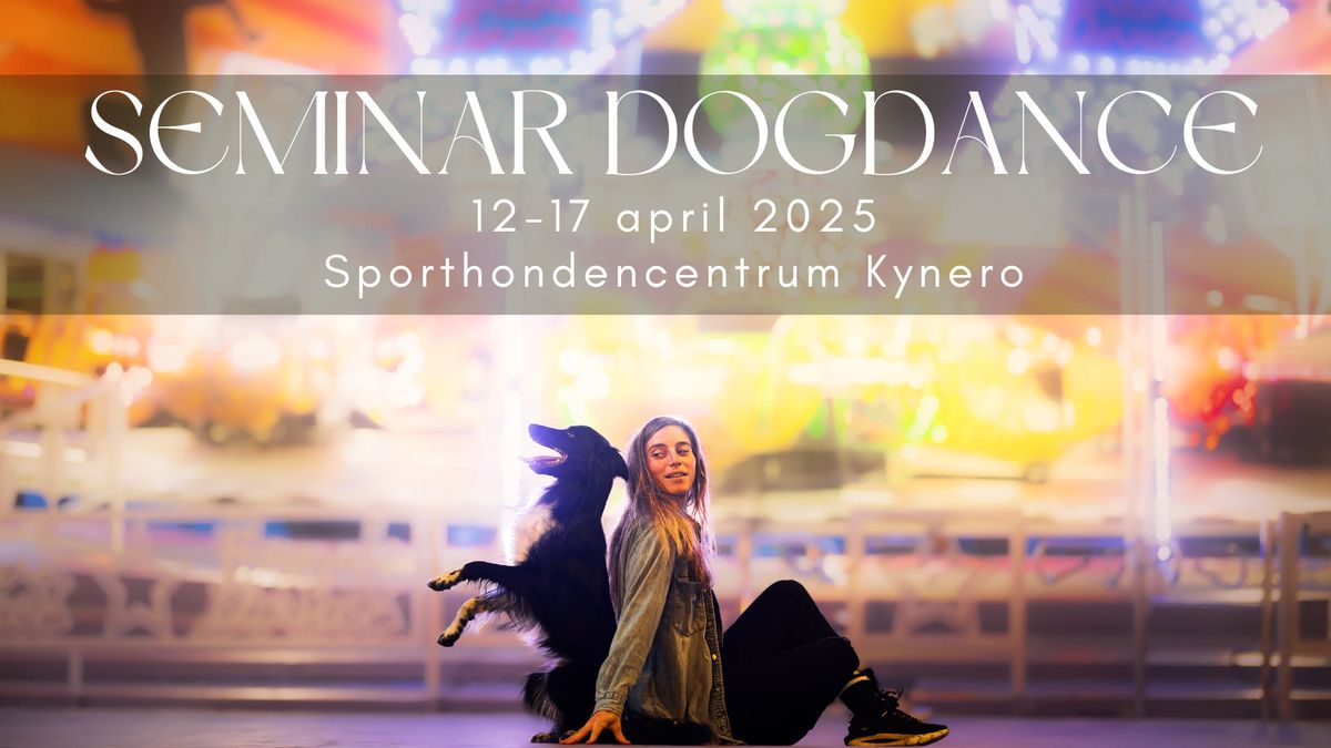 Dogdance seminar met Roni Sagi 