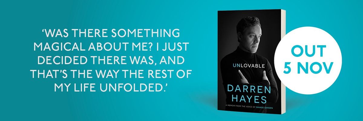 DARREN HAYES - 'UNLOVABLE' BRISBANE BOOK LAUNCH