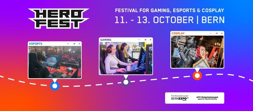 HeroFest 2024 | 11. - 13. October | BERNEXPO