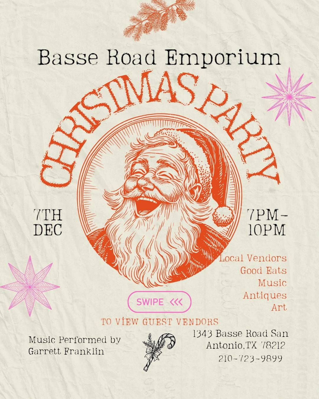 Basse Road Emporium Christmas Party!