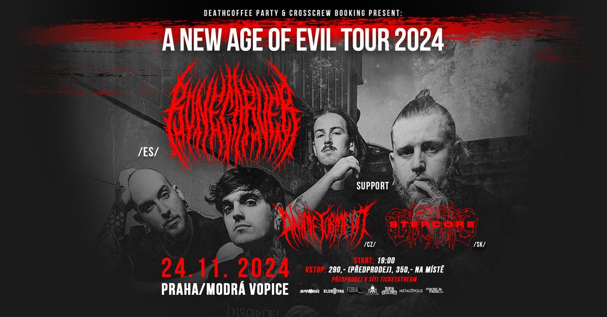 A NEW AGE OF EVIL TOUR 2024 - Modr\u00e1 Vopice\/Praha