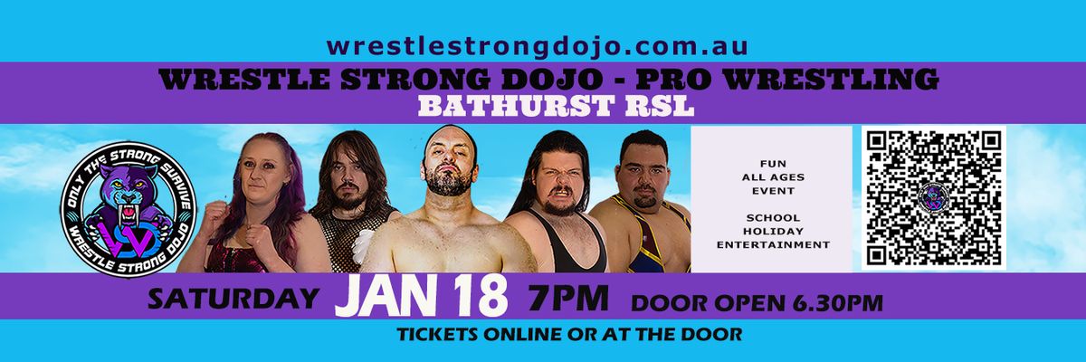 Live Pro Wrestling Wrestle Strong at Bathurst RSL