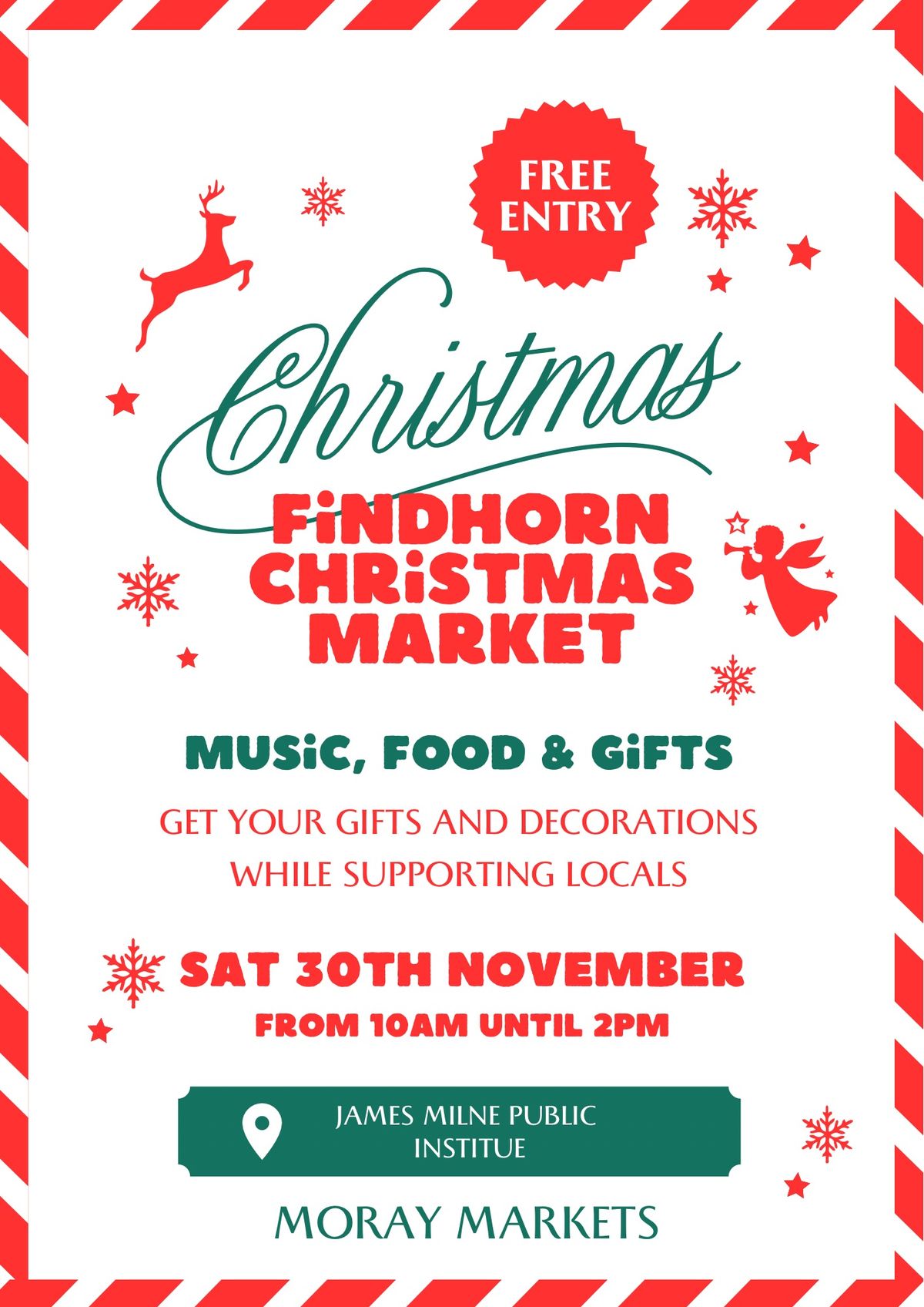 Findhorn Christmas Market 2024