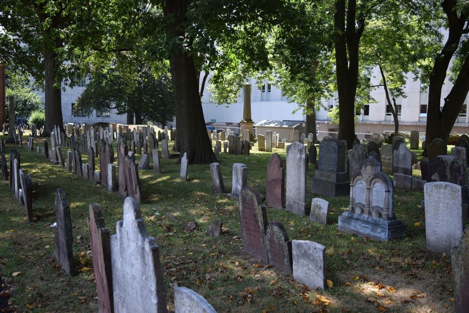 48StateTour! Elizabeth, NJ - Old First Cemetery at Siloam Hope First Presbyterian Church