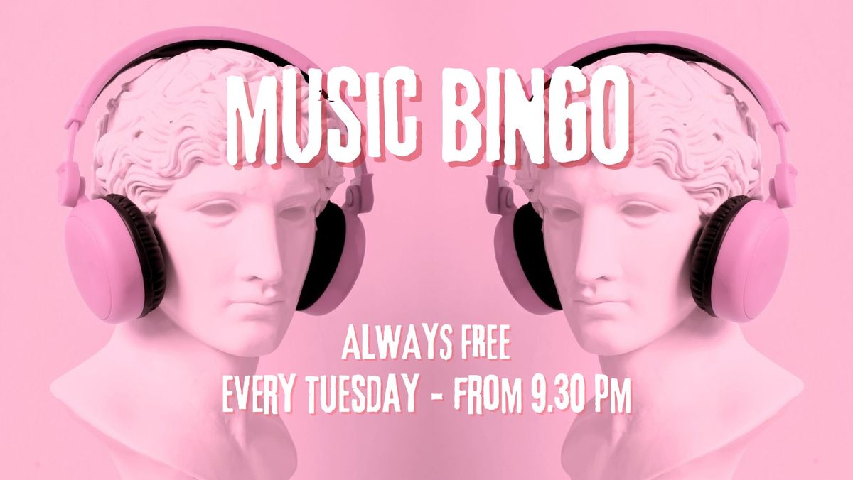 Music Bingo - Every Tuesday