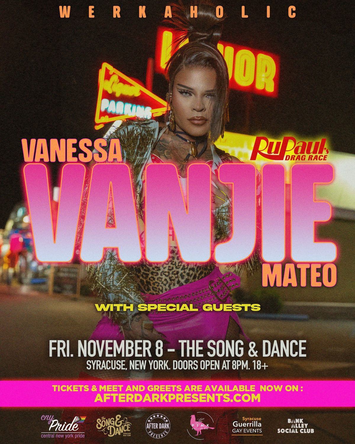 WERKAHOLIC feat. VANJIE - November 8 at The Song & Dance