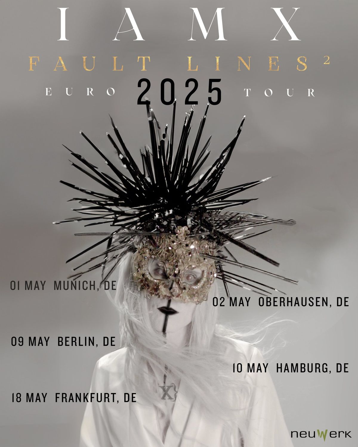 IAMX - Fault Lines\u00b2 Tour 2025